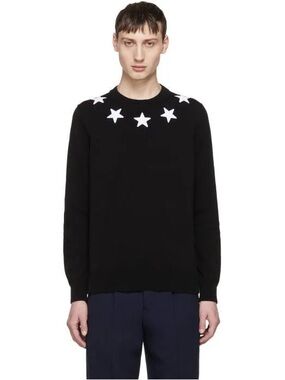 Givenchy Star-Accent Crewneck Sweater